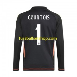 Günstige Fußball Trikotsatz Real Madrid Thibaut Courtois 1 Torwart Herren Auswärtstrikot 2024-2025 Kurzarm