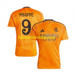 Günstige Fußball Trikotsatz Real Madrid Kylian Mbappé 9 Herren Auswärtstrikot 2024-2025 Kurzarm