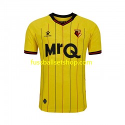 Günstige Fußball Trikotsatz Watford Herren Heimtrikot 2024-2025 Kurzarm