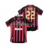 Günstige Fußball Trikotsatz AC Mailand KAKA 22 2007 Retro Herren Heimtrikot 2006 Kurzarm