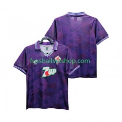 Günstige Fußball Trikotsatz AC Florenz 1992 1993 Retro Herren Heimtrikot Kurzarm
