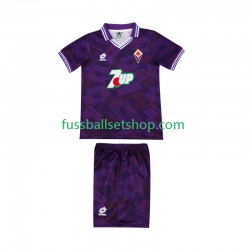 Günstige Fußball Trikotsatz AC Florenz 1992 1993 Retro Kinder Heimtrikot Kurzarm