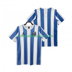 Günstige Fußball Trikotsatz Argentinien 1986 Retro Herren Heimtrikot Kurzarm