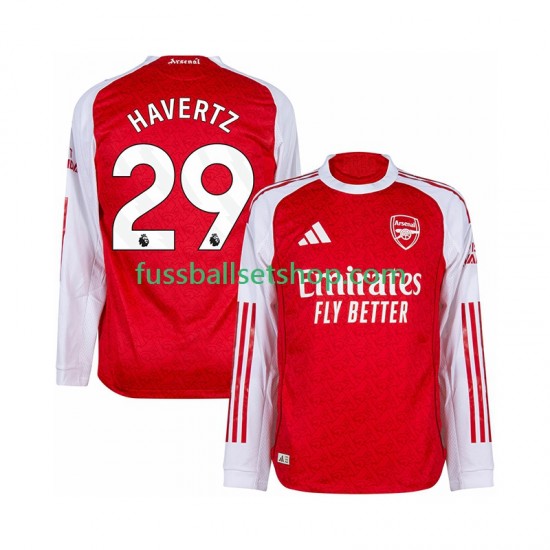 Günstige Fußball Trikotsatz Arsenal Kai Havertz 29 Herren Heimtrikot 2025-2026 Langarm