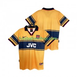 Günstige Fußball Trikotsatz Arsenal 1997 Retro Herren Auswärtstrikot 1999 Kurzarm