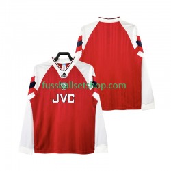 Günstige Fußball Trikotsatz Arsenal 192 Retro Herren Heimtrikot 1994 Langarm