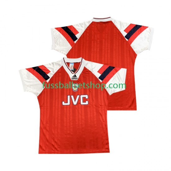 Günstige Fußball Trikotsatz Arsenal 1992 Retro Herren Heimtrikot 1994 Kurzarm