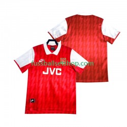 Günstige Fußball Trikotsatz Arsenal 1993 Retro Herren Heimtrikot 1994 Kurzarm