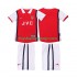 Günstige Fußball Trikotsatz Arsenal Retro Kinder Heimtrikot 1998 1999 Kurzarm