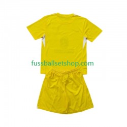 Günstige Fußball Trikotsatz Atlético Madrid Torwart Kinder Heimtrikot 2025-2026 Kurzarm