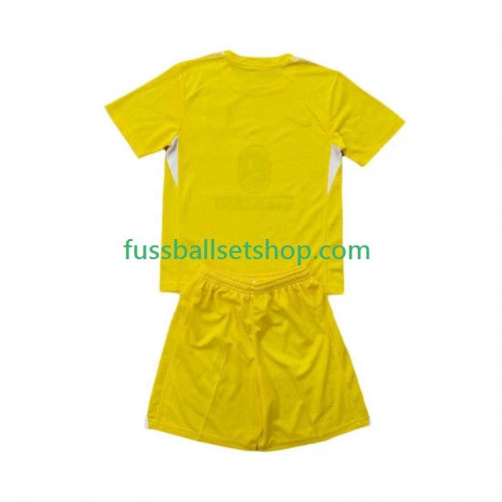 Günstige Fußball Trikotsatz Atlético Madrid Torwart Kinder Heimtrikot 2025-2026 Kurzarm