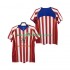 Günstige Fußball Trikotsatz Atlético Madrid 2004 2005 Retro Herren Heimtrikot Kurzarm