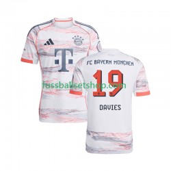 Günstige Fußball Trikotsatz FC Bayern München Alphonso Davies 19 Herren Auswärtstrikot 2025-2026 Kurzarm