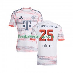 Günstige Fußball Trikotsatz FC Bayern München Thomas Muller 25 Herren Auswärtstrikot 2025-2026 Kurzarm