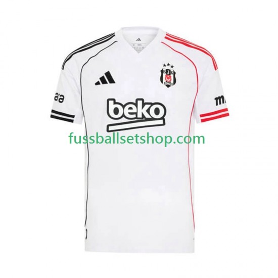 Günstige Fußball Trikotsatz Besiktas Herren Heimtrikot 2025-2026 Kurzarm