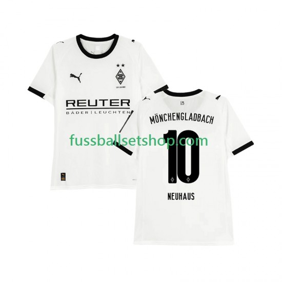 Günstige Fußball Trikotsatz Russland Bo Monchengladbach Florian Neuhaus 10 Herren Heimtrikot 2025-2026 Kurzarm