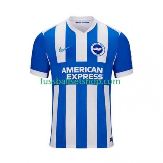 Günstige Fußball Trikotsatz Brighton Hove Albion Herren Heimtrikot 2025-2026 Kurzarm