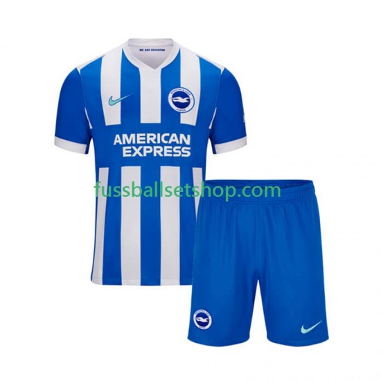 Günstige Fußball Trikotsatz Brighton Hove Albion Kinder Heimtrikot 2025-2026 Kurzarm