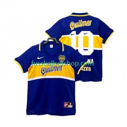 Günstige Fußball Trikotsatz Boca Juniors MARADONA 10 1997 Retro Herren Heimtrikot 1998 Kurzarm