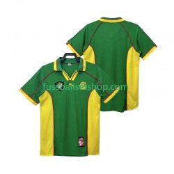 Günstige Fußball Trikotsatz Kamerun Retro Herren Heimtrikot 1998 Kurzarm