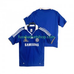 Günstige Fußball Trikotsatz Chelsea 2007 Retro Herren Heimtrikot 2008 Kurzarm
