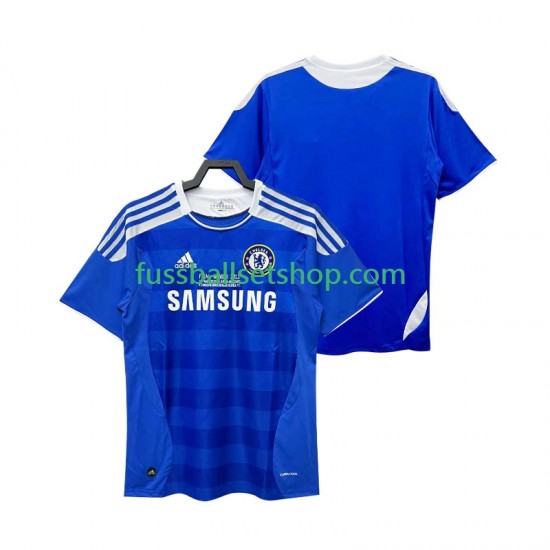 Günstige Fußball Trikotsatz Chelsea 2012 Retro Herren Heimtrikot 2011 Kurzarm