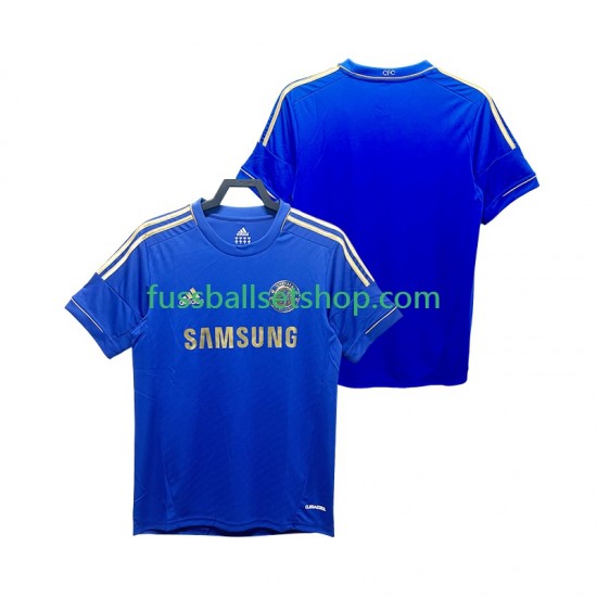 Günstige Fußball Trikotsatz Chelsea 2012 2013 Retro Herren Heimtrikot Kurzarm