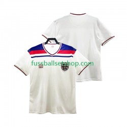 Günstige Fußball Trikotsatz England 1982 Retro Herren Heimtrikot Kurzarm