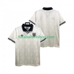 Günstige Fußball Trikotsatz England 1990 Retro Herren Heimtrikot Kurzarm
