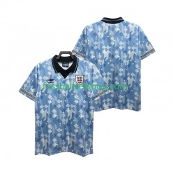 Günstige Fußball Trikotsatz England 1990 Retro Herren Ausweichtrikot Kurzarm