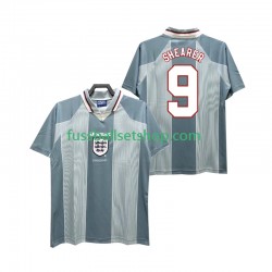 Günstige Fußball Trikotsatz England SHEARER 9 1996 Retro Herren Auswärtstrikot Kurzarm