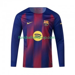 Günstige Fußball Trikotsatz FC Barcelona Herren Heimtrikot 2025-2026 Langarm