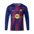 Günstige Fußball Trikotsatz FC Barcelona Herren Heimtrikot 2025-2026 Langarm