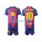 Günstige Fußball Trikotsatz FC Barcelona Lamine Yamal 10 Champions League Kinder Heimtrikot 2025-2026 Kurzarm