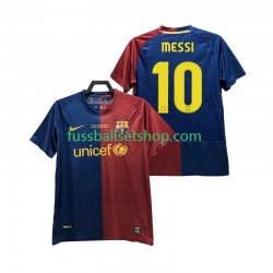 Günstige Fußball Trikotsatz FC Barcelona Lionel Messi 10 Champions League 2009 Retro Herren Heimtrikot 2008 Kurzarm