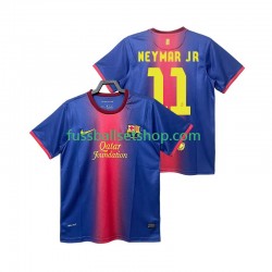 Günstige Fußball Trikotsatz FC Barcelona Neymar JR 11 2012 2013 Retro Herren Heimtrikot Kurzarm