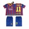 Günstige Fußball Trikotsatz FC Barcelona Neymar JR 11 2013 2014 Retro Kinder Heimtrikot Kurzarm