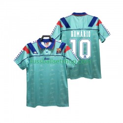 Günstige Fußball Trikotsatz FC Barcelona ROMARIO 10 1992 1995 Retro Herren Auswärtstrikot Kurzarm