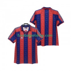 Günstige Fußball Trikotsatz FC Barcelona 1996 1997 Retro Herren Heimtrikot Kurzarm
