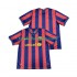 Günstige Fußball Trikotsatz FC Barcelona 2009 Retro Herren Heimtrikot 2010 Kurzarm