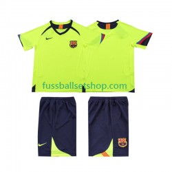Günstige Fußball Trikotsatz FC Barcelona 2005 Retro Kinder Auswärtstrikot 2006 Kurzarm