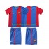 Günstige Fußball Trikotsatz FC Barcelona 2007 Retro Kinder Heimtrikot 2006 Kurzarm