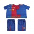 Günstige Fußball Trikotsatz FC Barcelona Champions League 2009 Retro Kinder Heimtrikot 2008 Kurzarm