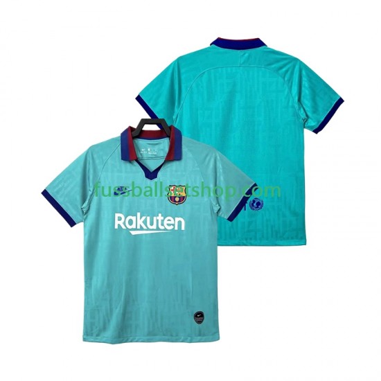 Günstige Fußball Trikotsatz FC Barcelona 2019 2020 Retro Herren Ausweichtrikot Kurzarm