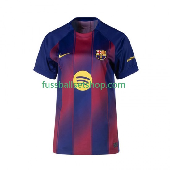 Günstige Fußball Trikotsatz FC Barcelona Frauen Heimtrikot 2025-2026 Kurzarm
