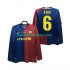 Günstige Fußball Trikotsatz FC Barcelona XAVI 6 Champions League 2009 Retro Herren Heimtrikot 2008 Langarm