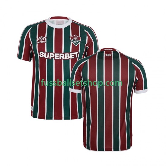 Günstige Fußball Trikotsatz Fluminense Herren Heimtrikot 2025-2026 Kurzarm