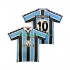 Günstige Fußball Trikotsatz Gremio Chevrolet 10 2000 Retro Herren Heimtrikot Kurzarm