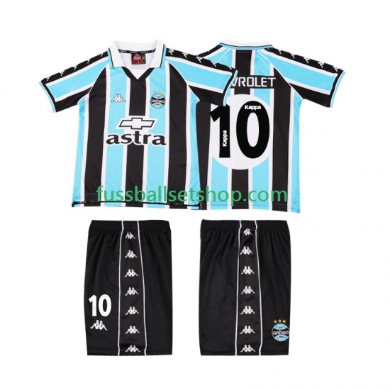 Günstige Fußball Trikotsatz Gremio Chevrolet 10 2000 Retro Kinder Heimtrikot Kurzarm