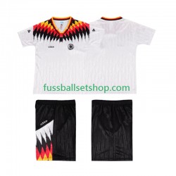 Günstige Fußball Trikotsatz Deutschland Retro Kinder Heimtrikot 1994 Kurzarm
